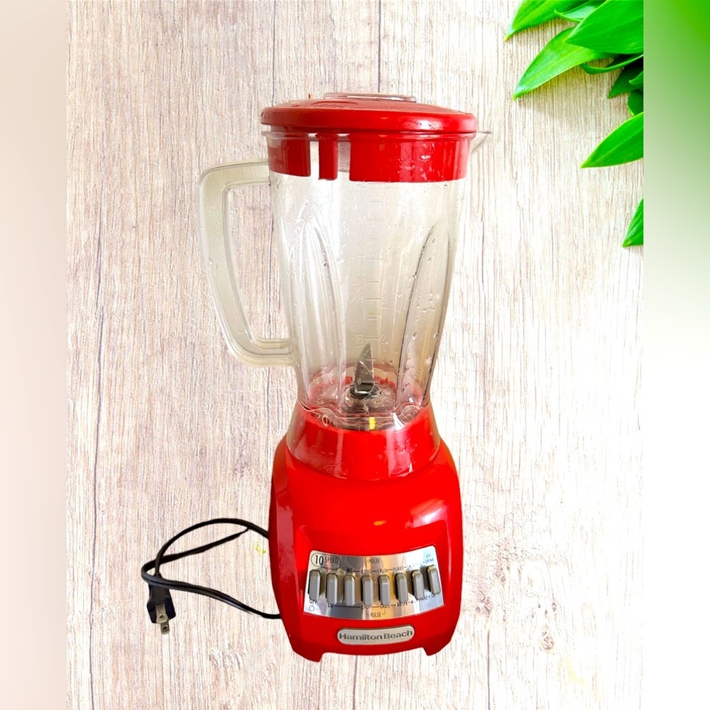 HAMILTON Beach 50129 10-Speed Blender - Red